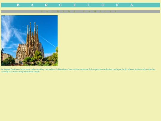 BARCELONA/BARCELONA screenshot