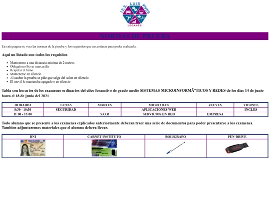 NORMASDEEXAMEN/NORMASPRUEBA screenshot