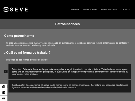 patrocinadores screenshot
