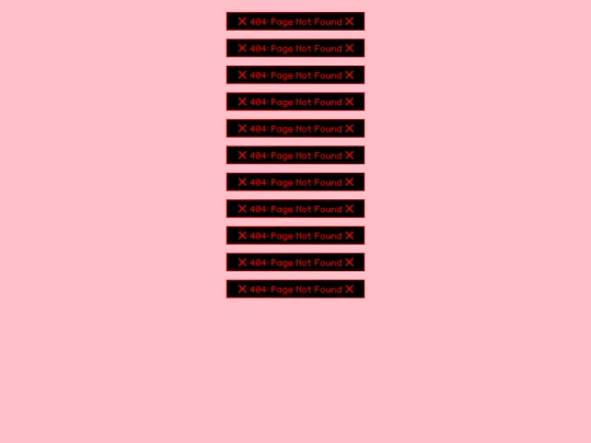 not_found screenshot
