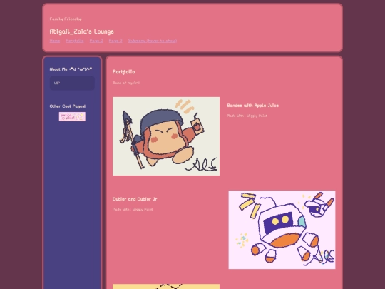 portfolio screenshot