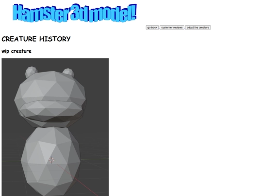 hampter3dmodel screenshot