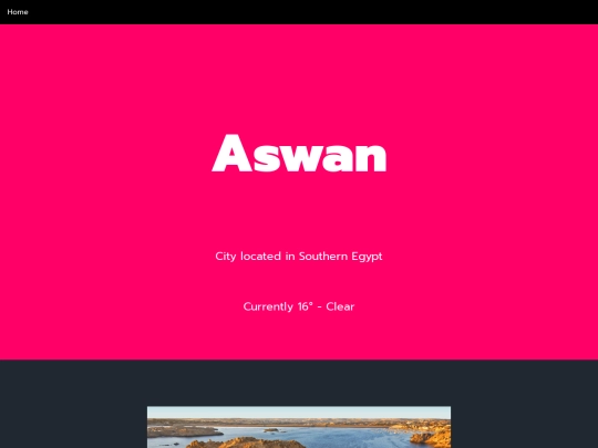 aswan screenshot