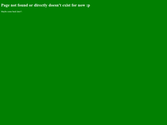 not_found screenshot