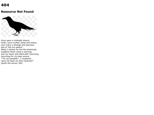 not_found screenshot