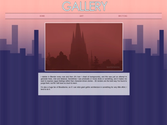 portfolio/cathedral screenshot