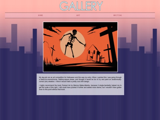 portfolio/halloween screenshot