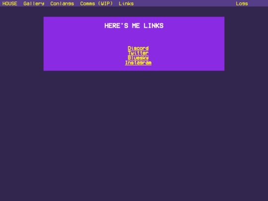 links screenshot