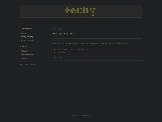 techy screenshot