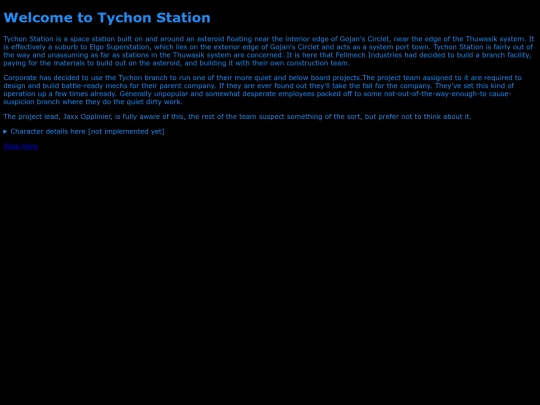 bigmech/TychonStation screenshot