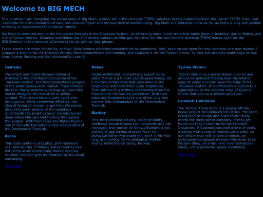 bigmech/bigmechhome screenshot