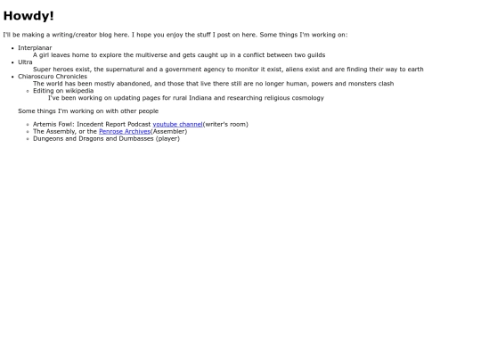 frontpage screenshot