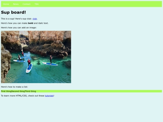 contact screenshot