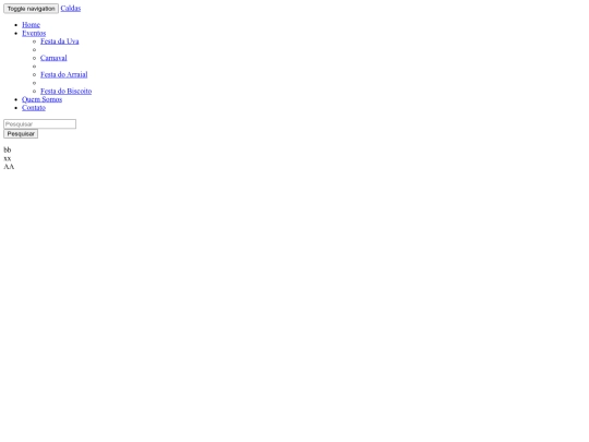 sitecaldas/contato screenshot