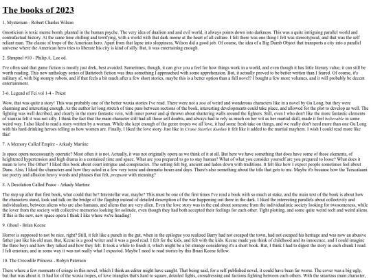 books2023-notes screenshot