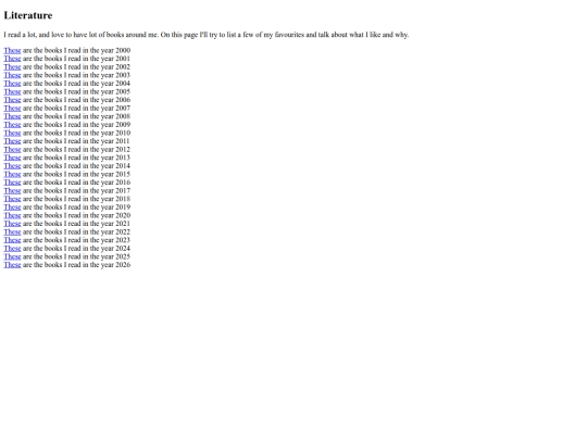 litterature screenshot
