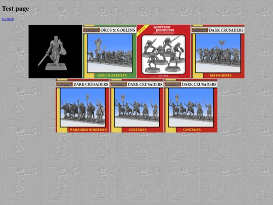 testpage screenshot