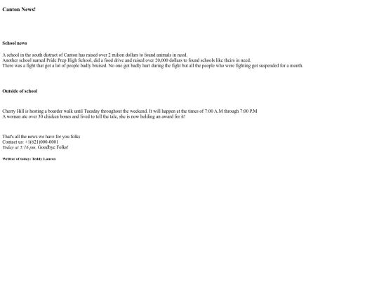 Web desgin/News_Article screenshot
