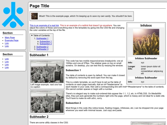 example screenshot