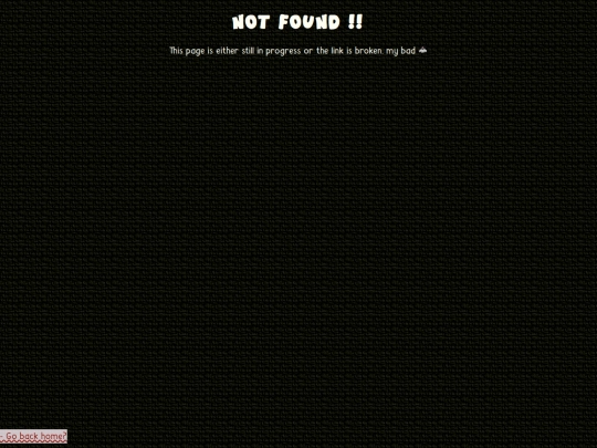 not_found screenshot