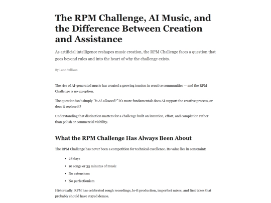 rpmarticle screenshot