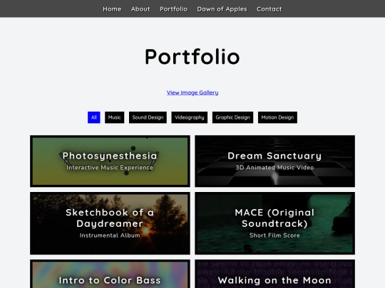 portfolio-list screenshot
