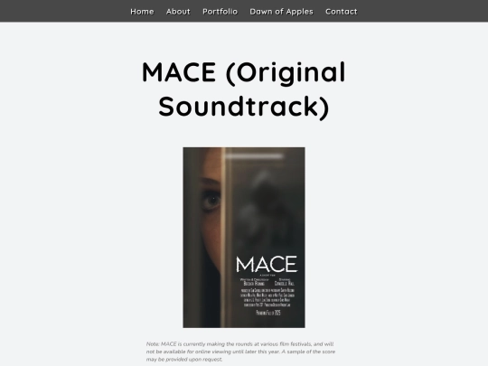 projects/mace screenshot