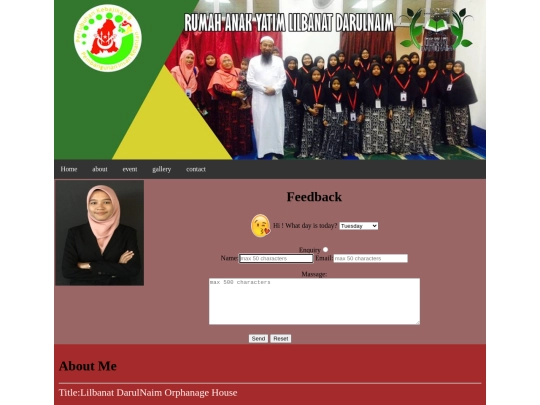 Aboutme screenshot