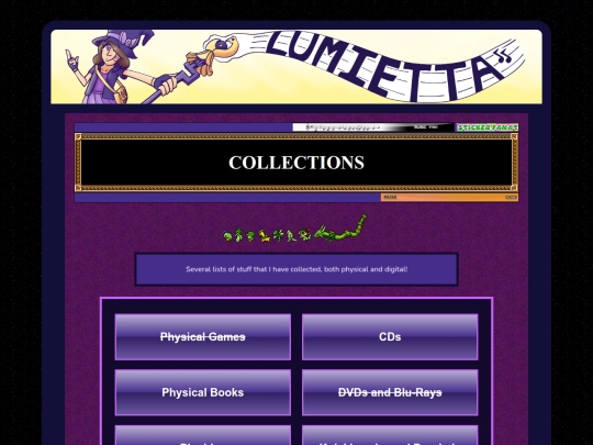 collections screenshot
