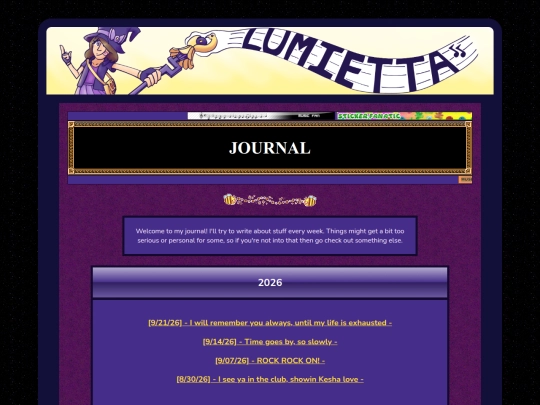 journal screenshot