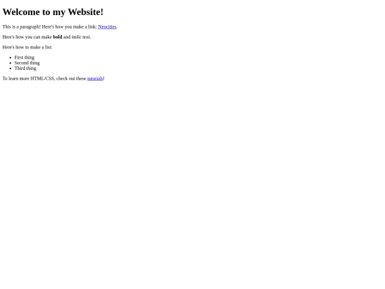 index screenshot