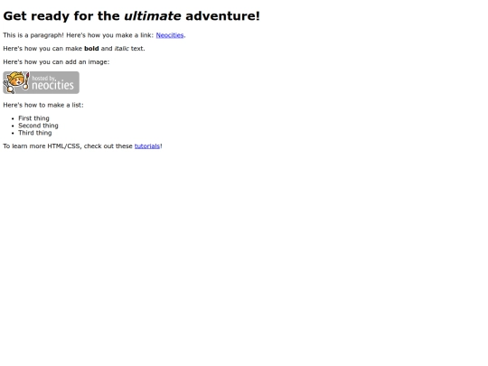 index screenshot