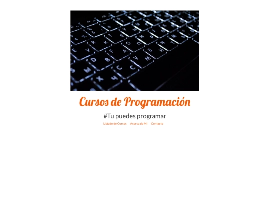 cursos screenshot