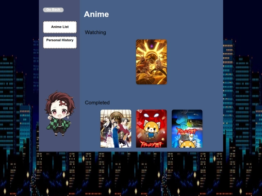 Interest pages/Anime2 screenshot