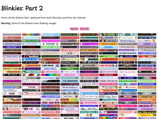 iframes/Misc Pages/Blinkies2 screenshot