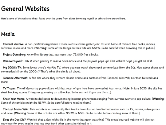 iframes/Misc Pages/GeneralWebsites screenshot