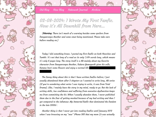 old site/Website 2.0/posts/02-08-2024-I-Wrote-My-First-Fanfic-Now-its-All-Downhill-from-Here screenshot