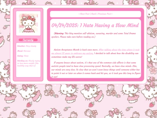 posts 2.0/Years/2025/04242025IHateHavingaSlowMind screenshot