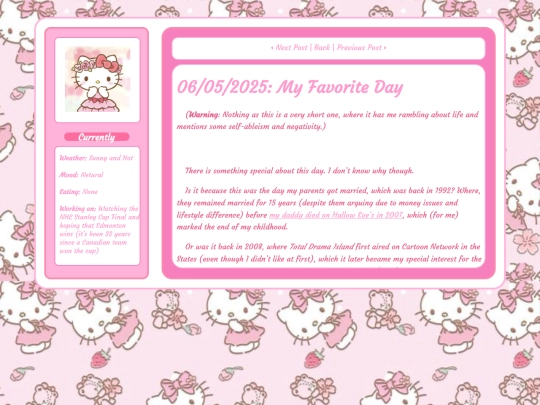 posts 2.0/Years/2025/06052025MyFavoriteDay screenshot