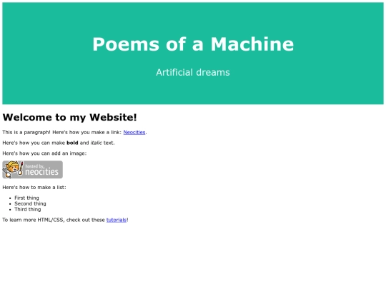 Readings screenshot