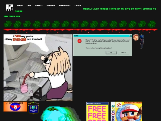 weird screenshot