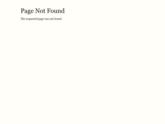 not_found screenshot
