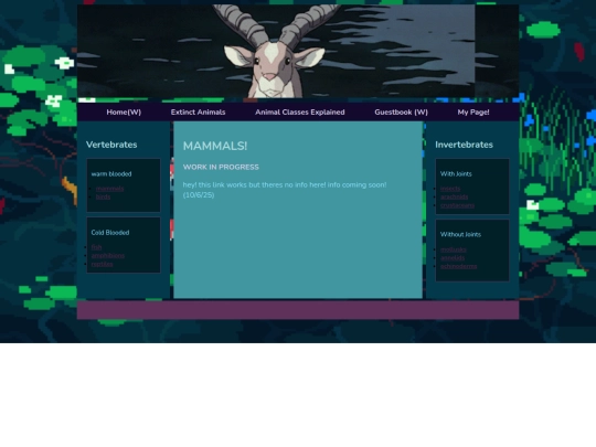 mammals/mammals screenshot