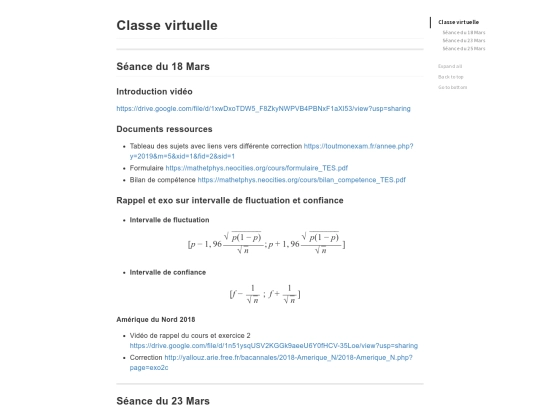 classe_virtuelle screenshot