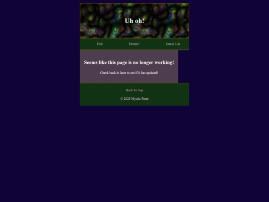 not_found screenshot