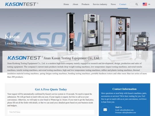 kasonlab/contact screenshot