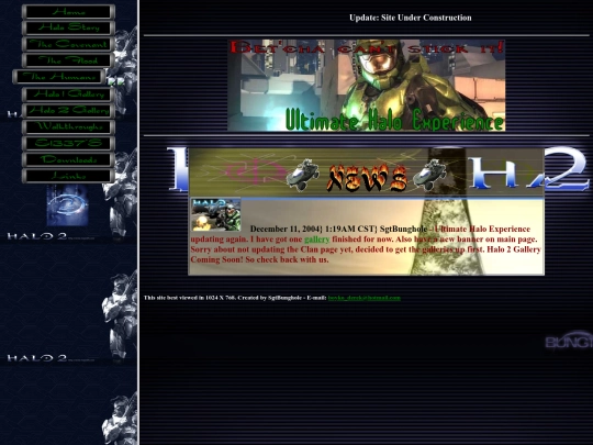 Halo/home screenshot