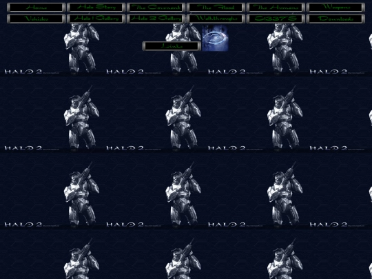 Halo/menu screenshot