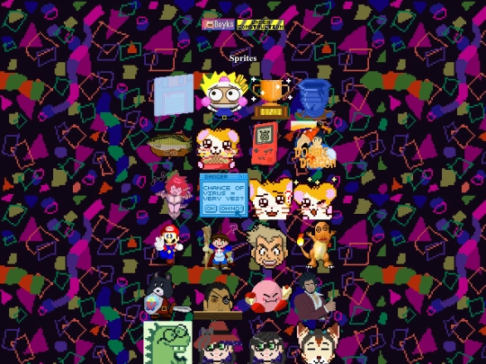 sprites screenshot