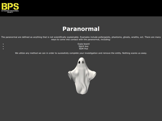 paranormal screenshot